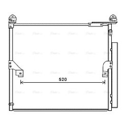 AVA AC Condenser AVA QUALITY COOLING TO5657D OE Ref 88460-60440