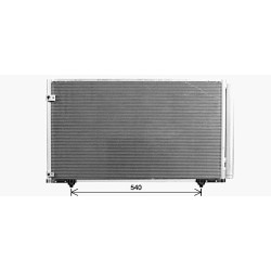 AC Condenser AVA QUALITY COOLING TO5756D OE Ref 884600E030