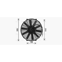 AC Condenser Fan AVA QUALITY COOLING UV7508