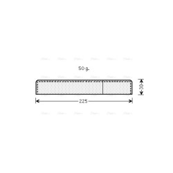 AVA AC Dryer AVA QUALITY COOLING UVD125 OE Ref 9780217000
