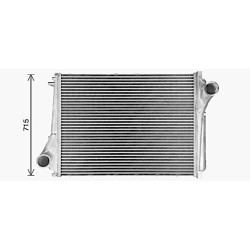Intercooler VOLVO 00314536 AVA QUALITY COOLING VL4111 OE Ref 21209725