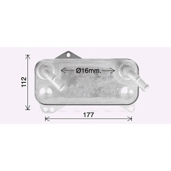 AVA Engine Oil Cooler AVA QUALITY COOLING VN3419 OE Ref 0BH317019