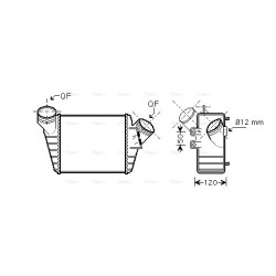 AVA Intercooler AVA QUALITY COOLING VN4219 OE Ref 1C0.145.803 D