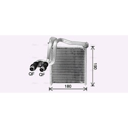 AVA Heater Matrix AVA QUALITY COOLING VN6438 OE Ref 5C0819031