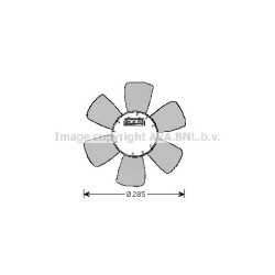 AVA Radiator Fan AVA QUALITY COOLING VN7524 OE Ref 165959455A