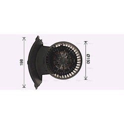 Heater Blower Motor AVA QUALITY COOLING VN8411 OE Ref 7E1819021C