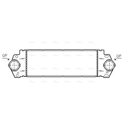 Intercooler AVA QUALITY COOLING VNA4233 OE Ref 7H0.145.804 B