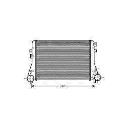 AVA Intercooler AVA QUALITY COOLING VNA4306 OE Ref 1K0145803AS