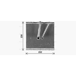 AVA AC Evaporator AVA QUALITY COOLING VNV425 OE Ref 6Q0.820.103 D