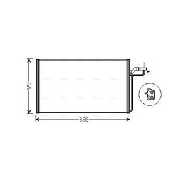 AC Condenser AVA QUALITY COOLING VOA5150 OE Ref 31292021