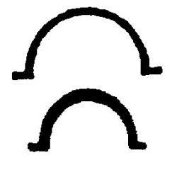 Oil Sump Gasket Set BGA OK6338