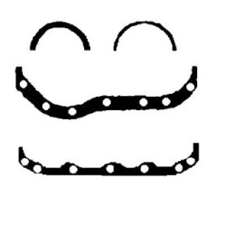 Oil Sump Gasket Set BGA OK6361 OE Ref AJM528