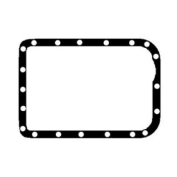 Oil Sump Gasket BGA OP3391 OE Ref 107028
