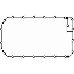 Oil Sump Gasket BGA OP9323 OE Ref 1131739813