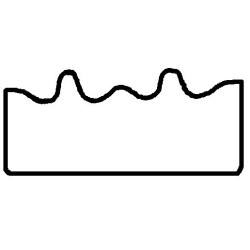 Rocker Cover Gasket BGA RC5366 OE Ref 0249.76