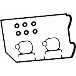 Rocker Cover Gasket Set BGA RK4370 OE Ref 13270AA160