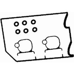 Rocker Cover Gasket Set BGA RK4377 OE Ref 13272AA092