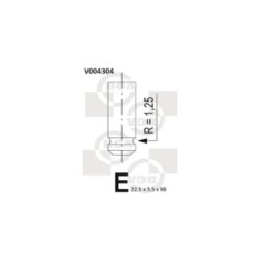 Exhaust Outlet valve BGA V004304 OE Ref 13202-99B10