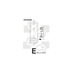 Exhaust Outlet valve BGA V029296 OE Ref 90323524