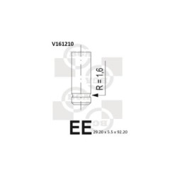 Intake Valve BGA V161210 OE Ref 12911-71C00