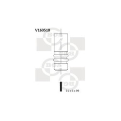 Intake Valve BGA V163510 OE Ref 30109601AK