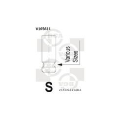 Exhaust Outlet valve BGA V165611 OE Ref 13715-37030