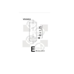 Exhaust Outlet valve BGA V531011 OE Ref 9636001780