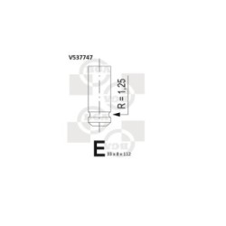 Exhaust Outlet valve BGA V537747 OE Ref 6005392