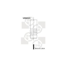 Intake Valve BGA V990323 OE Ref 036109601AK