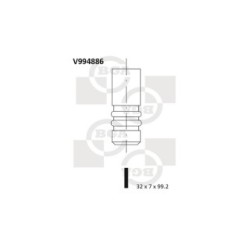 Intake Valve BGA V994886 OE Ref 030109601N