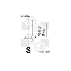 Exhaust Outlet valve BGA V998768 OE Ref 1124619
