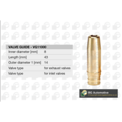 Valve Guide BGA VG11000 OE Ref 60813599