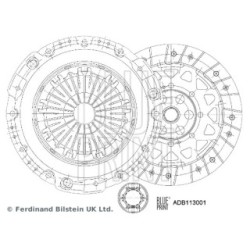 Clutch Kit BLUE PRINT ADB113001 OE Ref 007 590 572