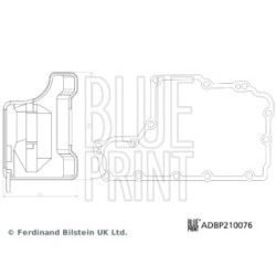 Automatic Transmission Hydraulic Filter Kit BLUE PRINT ADBP210076 OE Ref 07 03 478 S1 BLUE PRINT