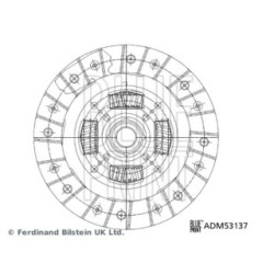 Clutch Disc BLUE PRINT ADM53137 OE Ref B625-16-460E
