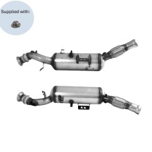 Homologated Diesel Catalytic Converter & SiC DPF - Max Euro Level 6 9064902300 BM11629