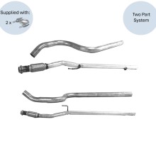 Exhaust Pipe BM50876 OE Ref 1636323180