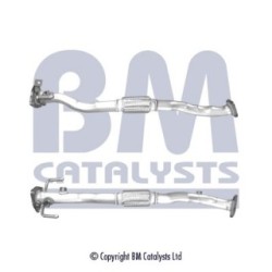 Exhaust Pipe BM CATALYSTS BM50620 OE Ref 55703813 BM CATALYSTS