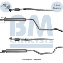 Exhaust Pipe BM51020 OE Ref 13204578