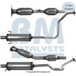 Catalytic Converter BM CATALYSTS BM91617H OE Ref 1741021500 BM CATALYSTS