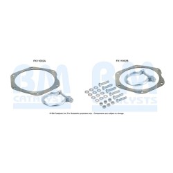 Diesel Particulate Filter Fitting Kit BM CATALYSTS FK11002