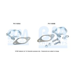 Diesel Particulate Filter Fitting Kit BM CATALYSTS FK11005