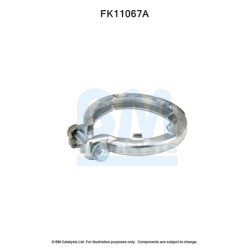 Diesel Particulate Filter Fitting Kit BM CATALYSTS FK11067