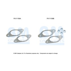 Diesel Particulate Filter Fitting Kit BM CATALYSTS FK11156
