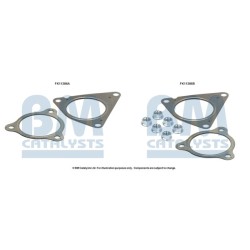 Diesel Particulate Filter Fitting Kit BM CATALYSTS FK11386