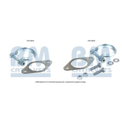 Diesel Particulate Filter Fitting Kit BM CATALYSTS FK11397