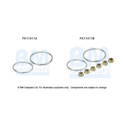 Diesel Particulate Filter Fitting Kit BM CATALYSTS FK11411