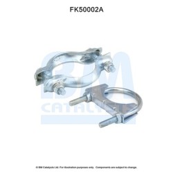 Exhaust Pipe Fitting Kit BM CATALYSTS FK50002