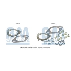 Exhaust Pipe Fitting Kit BM CATALYSTS FK50011