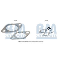 Exhaust Pipe Fitting Kit BM CATALYSTS FK50016 BM CATALYSTS